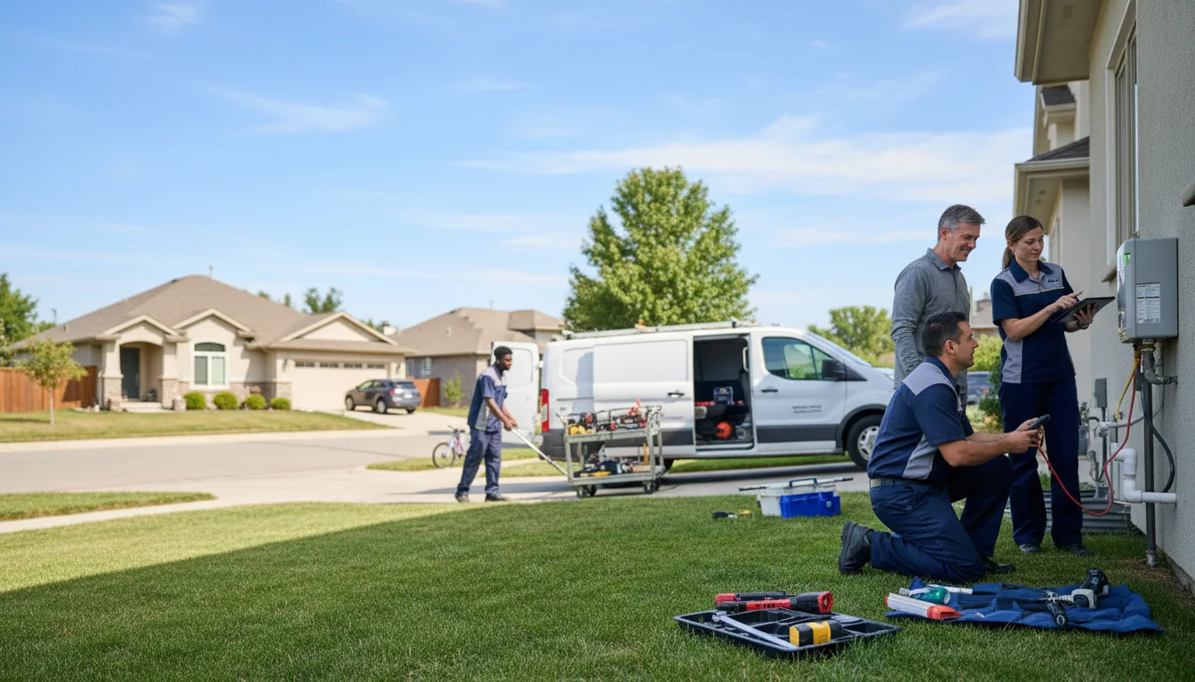 Tankless water heater service in Castlewood, SD